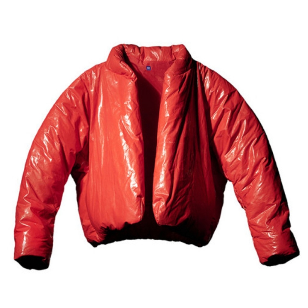 Yeezy x GAP Round Jacket Red Puffer Kanye West Size M